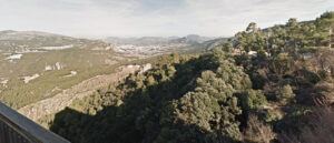 vistas de Alcoy desde la Font Roja