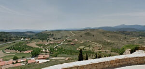 Vistas desde el castillo de Culla